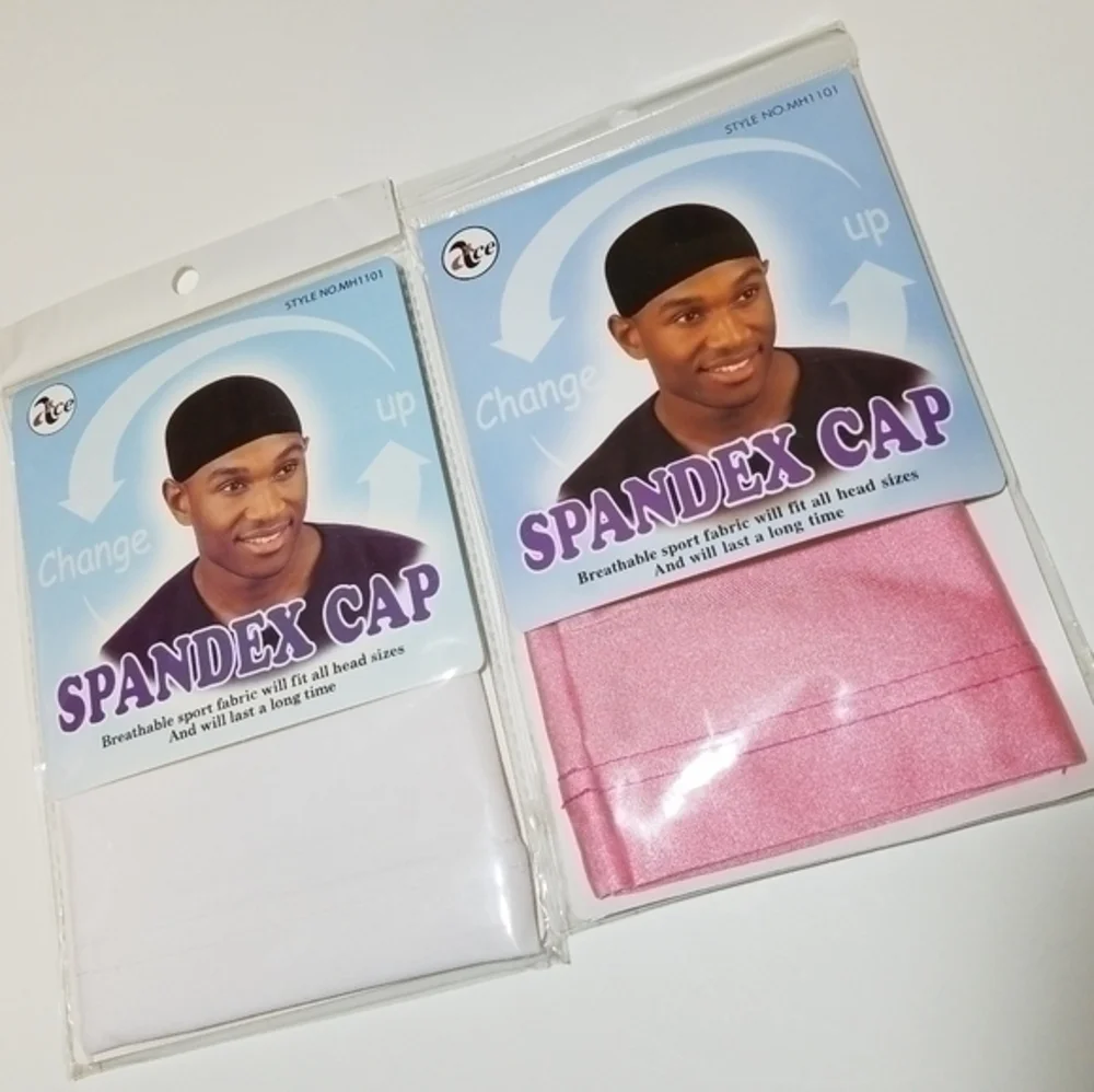 Two Colors Spandex Caps Set
